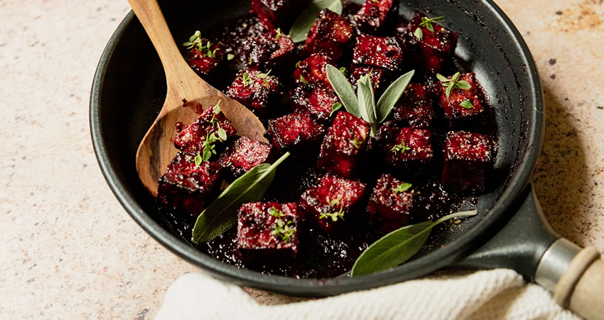 blackberry-glazed